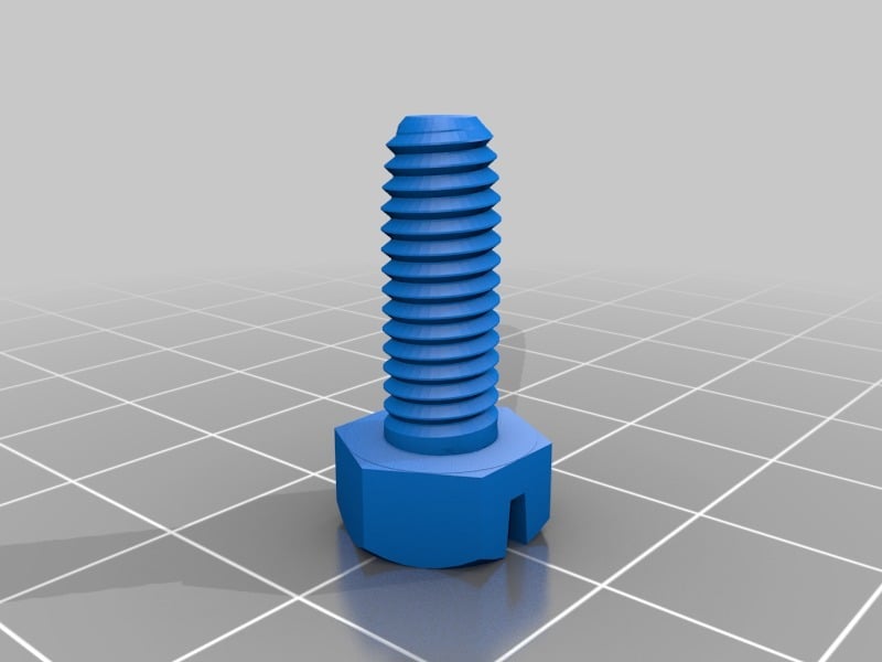 M6 Hex Bolt and Nut