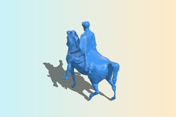 Marcus Aurelius Mounted on Horse | 3d print model