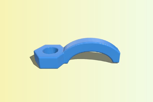 RGB LED Strip Clip | 3d print model