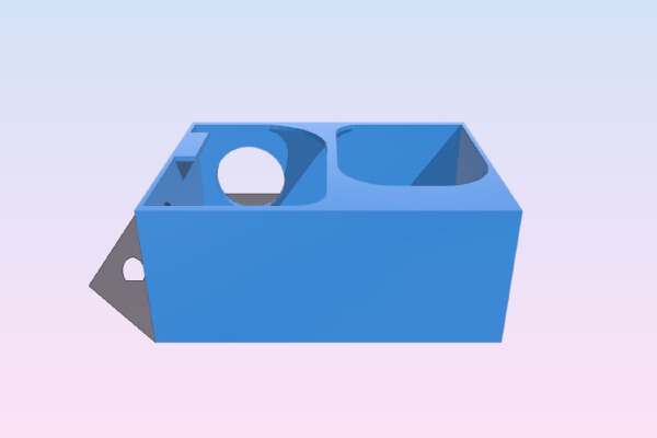 GoPro hero 3 support | 3d print model