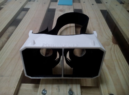 NEW 3D model "VR CardBoard" for smartphones! | 3d print model