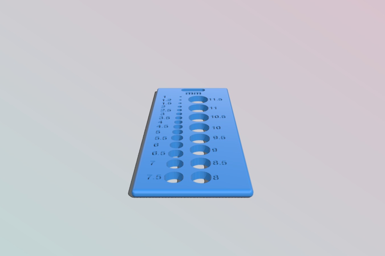 Drilling Tool, Metric Hole, 23 Holes