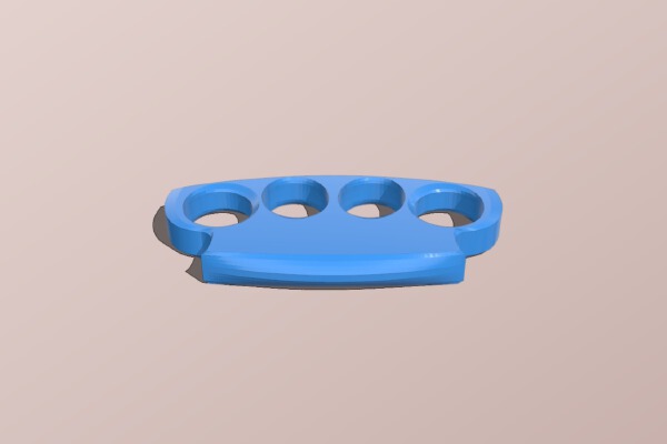 Plass Knuckles | 3d print model