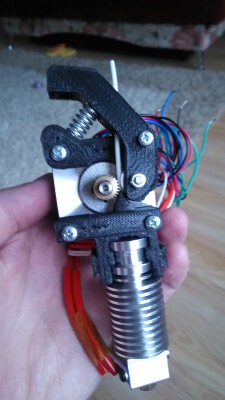 Direct extruder fo e3d v6 | 3d print model