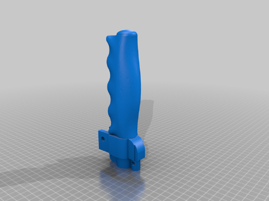 X7_SAW_Reargrip | 3d print model