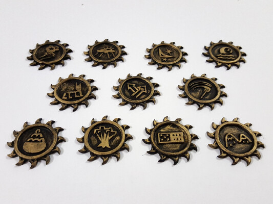 Glitch Emblems | 3d print model