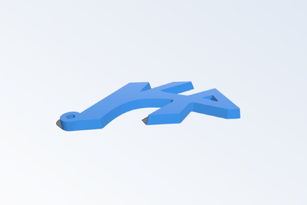 Ford Ka Keychain | 3d print model