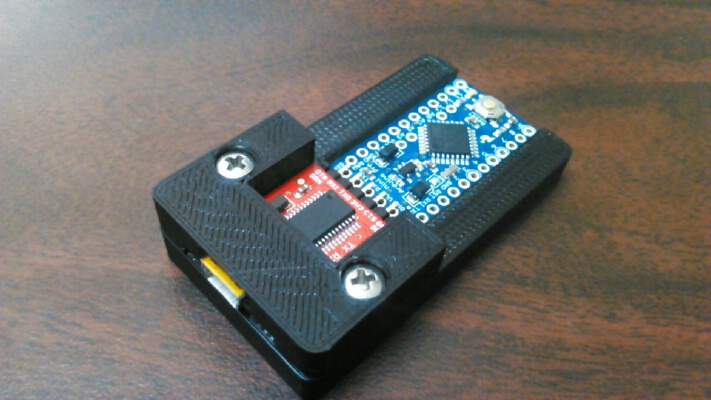Arduino Pro Mini FTDI card holder | 3d print model