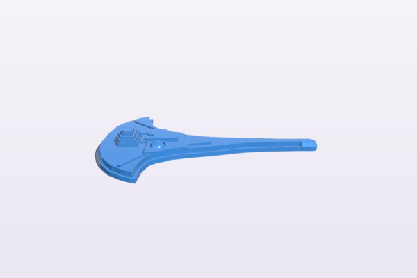 Destiny Ship from stargate universe | 3d print model