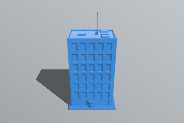 BUILDING | 3d print model