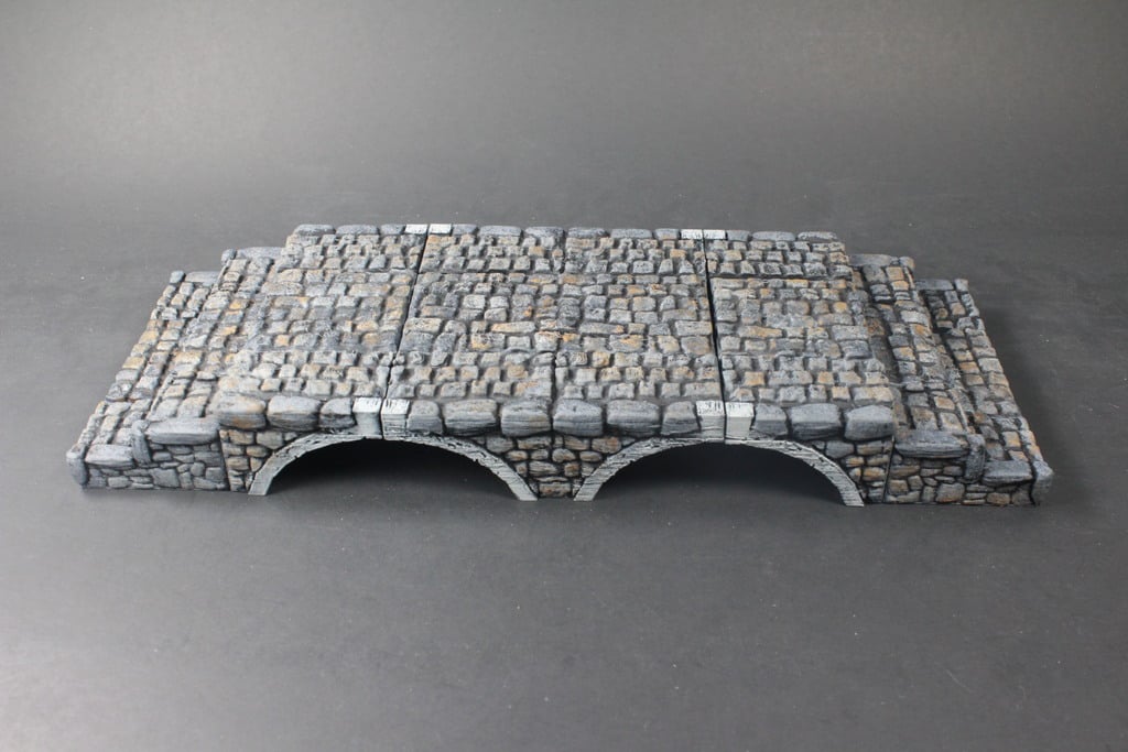 OpenForge 2.0 Stone Bridge (Set 7) No Walls