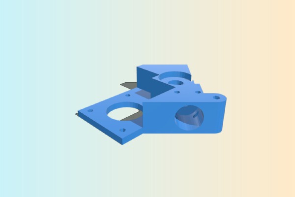 Tilt WadeExtruder (fixed tool) | 3d print model
