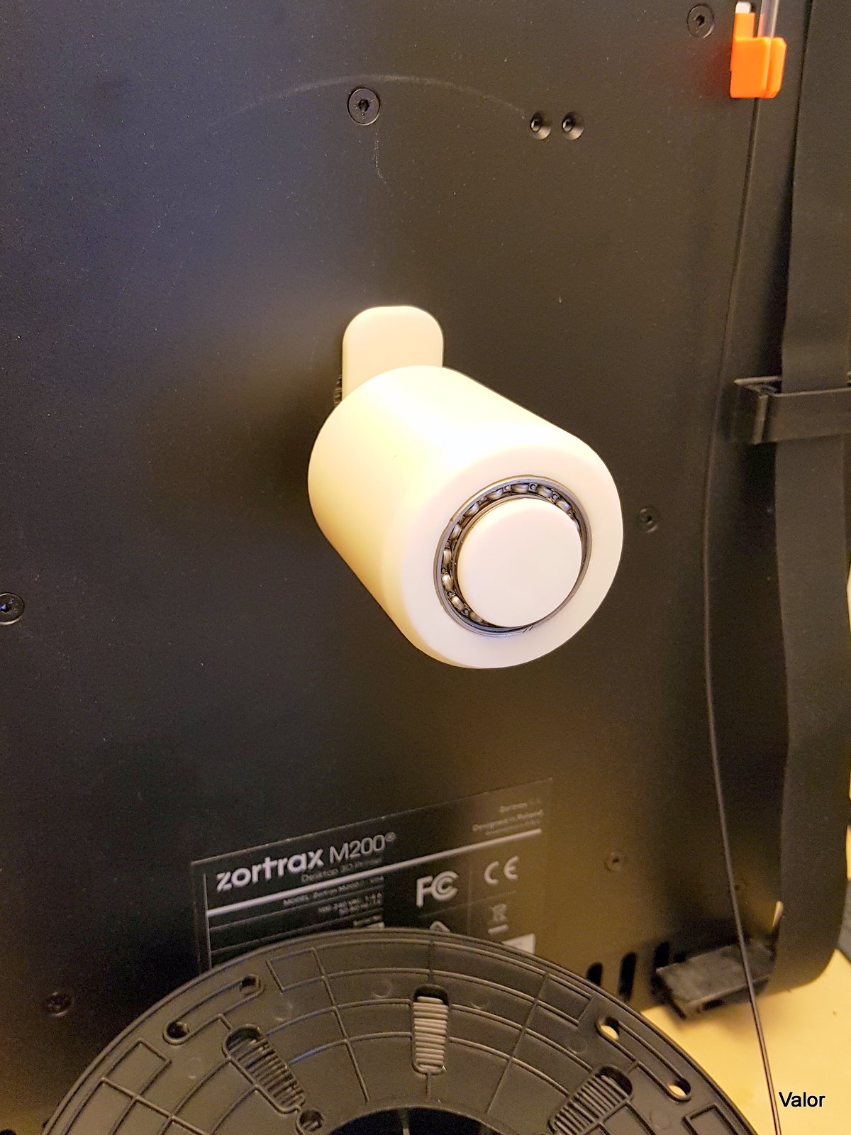 Smooth spool holder for Zortrax M200