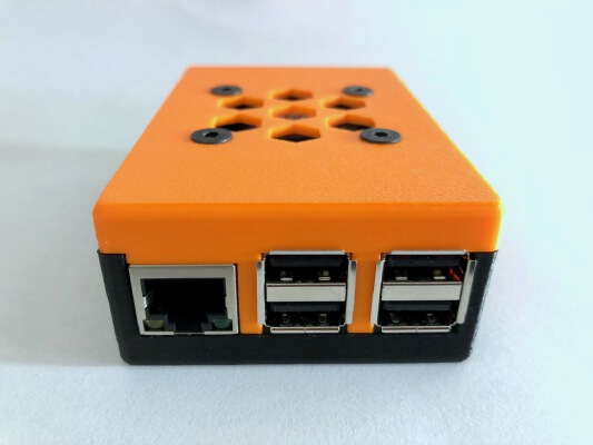 Raspberry Pi B+ Case with Fan (remix) | 3d print model