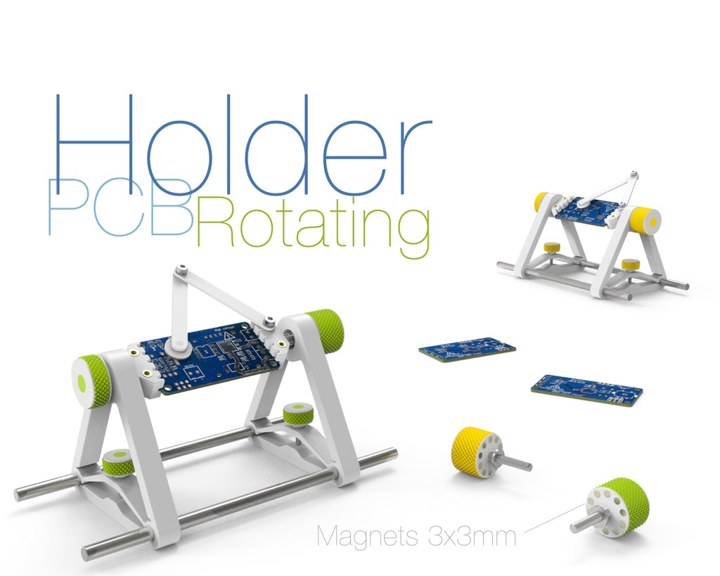 Rotating PCB Holder