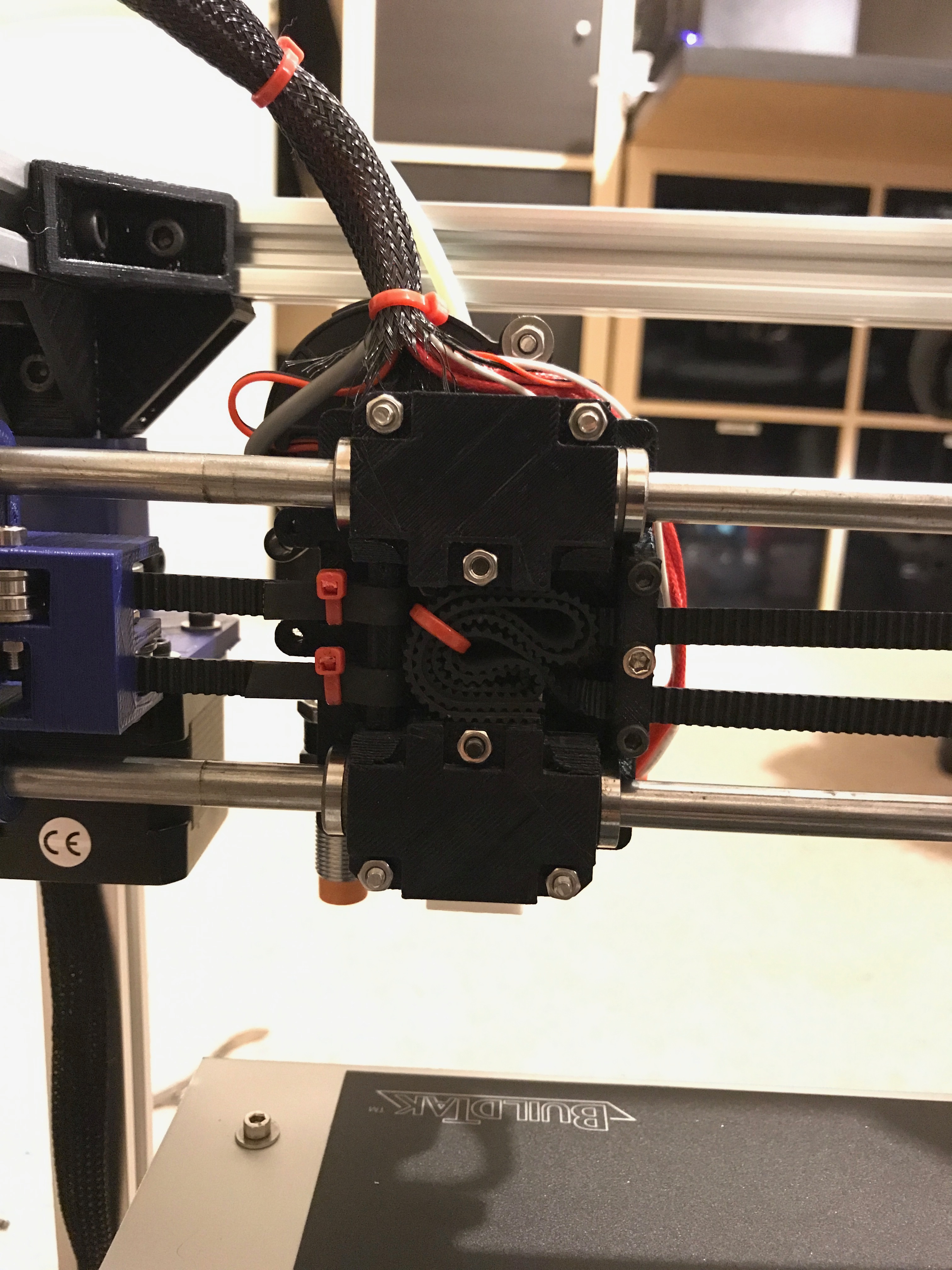 HyperCube X Extruder carriage upgrade