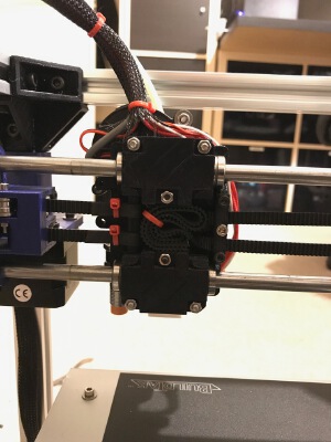 HyperCube X Extruder carriage upgrade | 3d print model