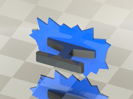 BOOM! Fighting Action Word | 3d print model