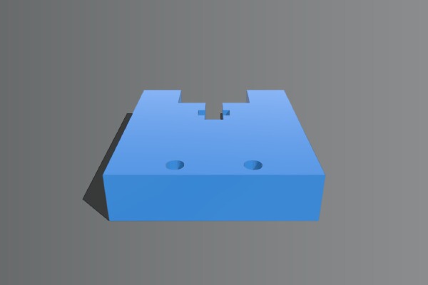 Geeetech G2S Pro Hall effect endstop mount | 3d print model