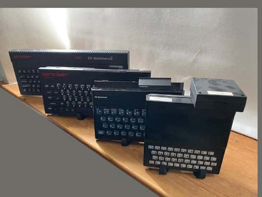 Sinclair ZX81, ZX Spectrum & QL Display Stands | 3d print model