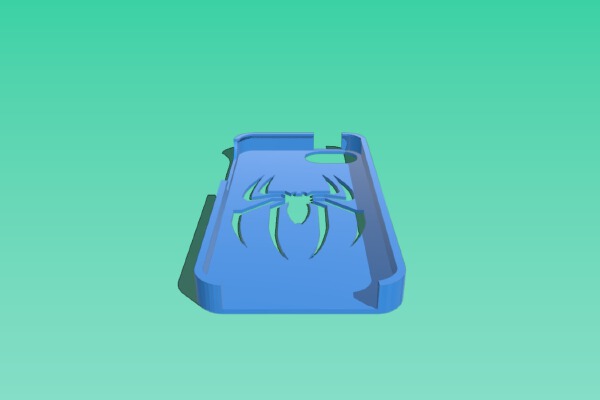 Spider-Man iPhone 5_5s Phone Case | 3d print model