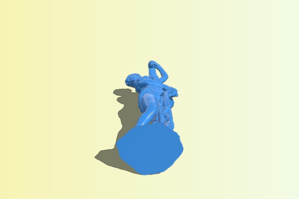 The Venus Callipyge at The Louvre, Paris | 3d print model