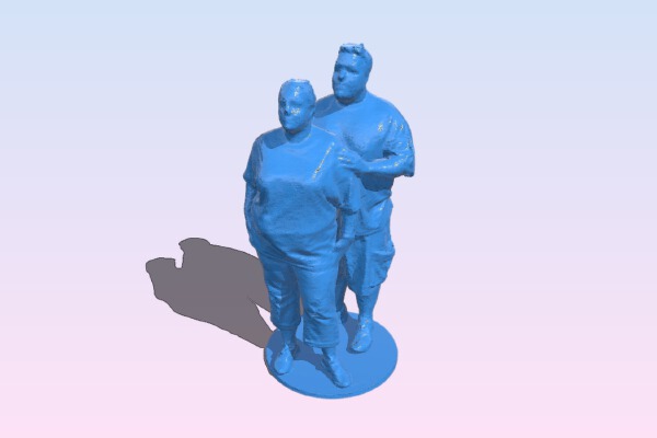 Amy & Will | 3d print model