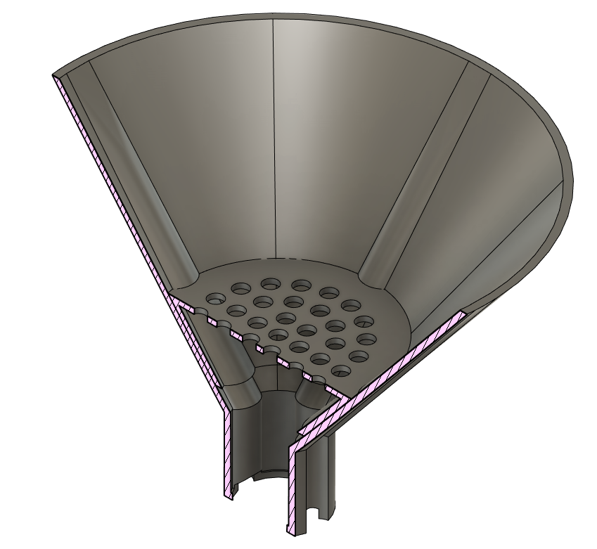 Large Funnel with Filter cap