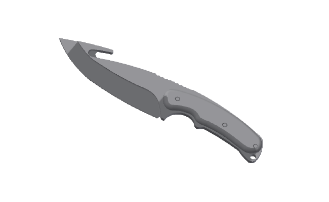 CS:GO Gut Knife | 3d print model