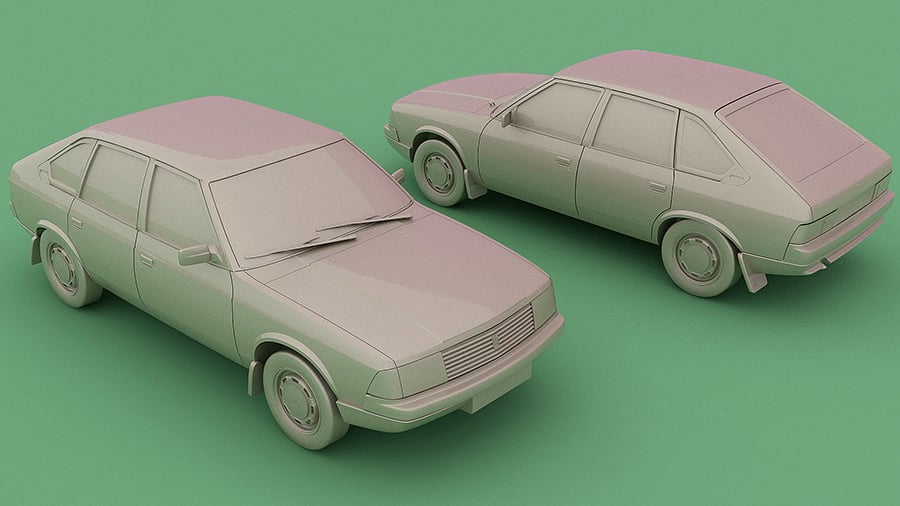 Москвич- 2141 (Moskvich- 2141)real.