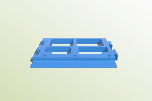 Wall hook for sorting boxes | 3d print model