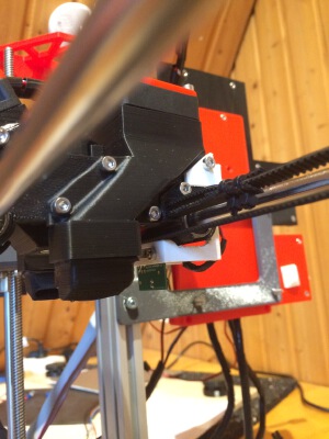 Anet A6 - Frankenstein IR sensor mount (auto leveling) | 3d print model
