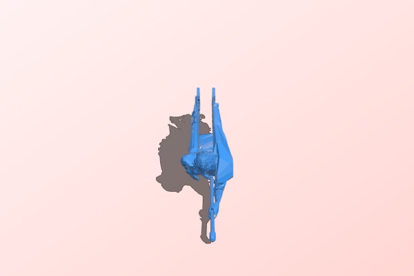 FIgurehead for Danish Frigate Jylland | 3d print model