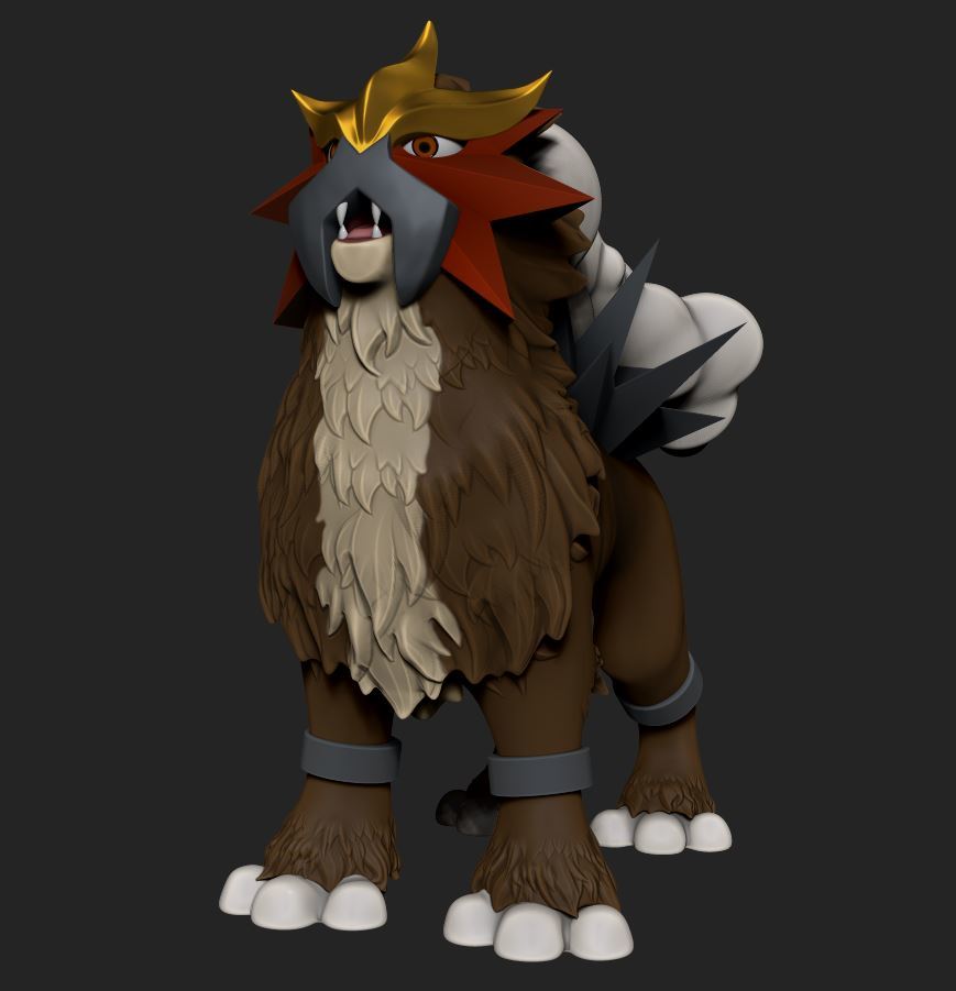 Legendary Pokemon Entei