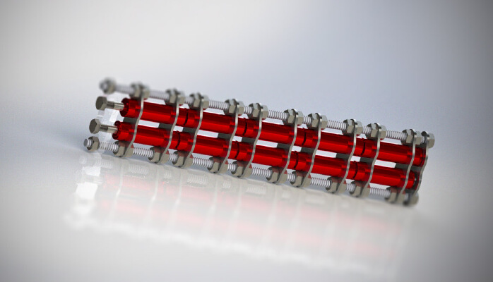 Scalable Battery Holder | 3d print model