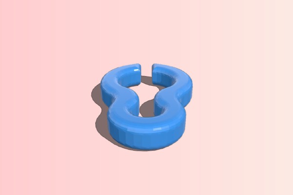 LG HBS_730 headphone Clip | 3d print model