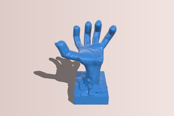 Zombie – Hand holder | 3d print model