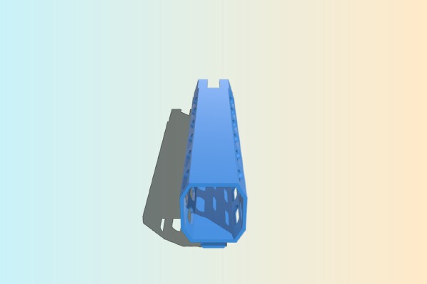 Mk23 Carbine Front Guard - Light weight version | 3d print model