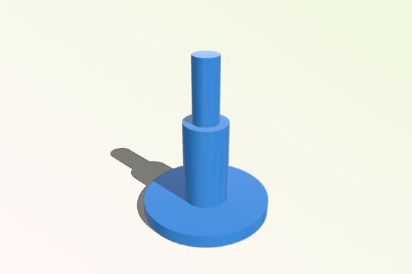 Motherboard stand pin | 3d print model