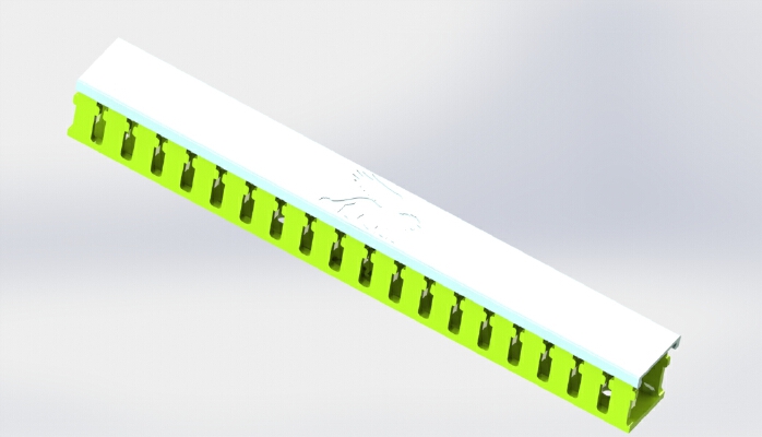 Lion's WireZipper™️ Small Wire Management Channel System!  2 Widths & 4 Lengths + Elbow, Tee & Size Adapter! | 3d print model