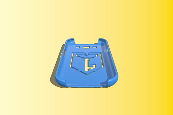 Galaxy s3 phone cover with Ingress Resistance Logo | 3d print model
