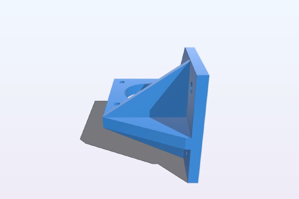 AM8 - Y-Axis Motor Mount | 3d print model