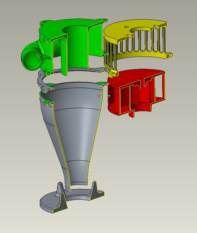 MPCNC Cyclone Dust Collector