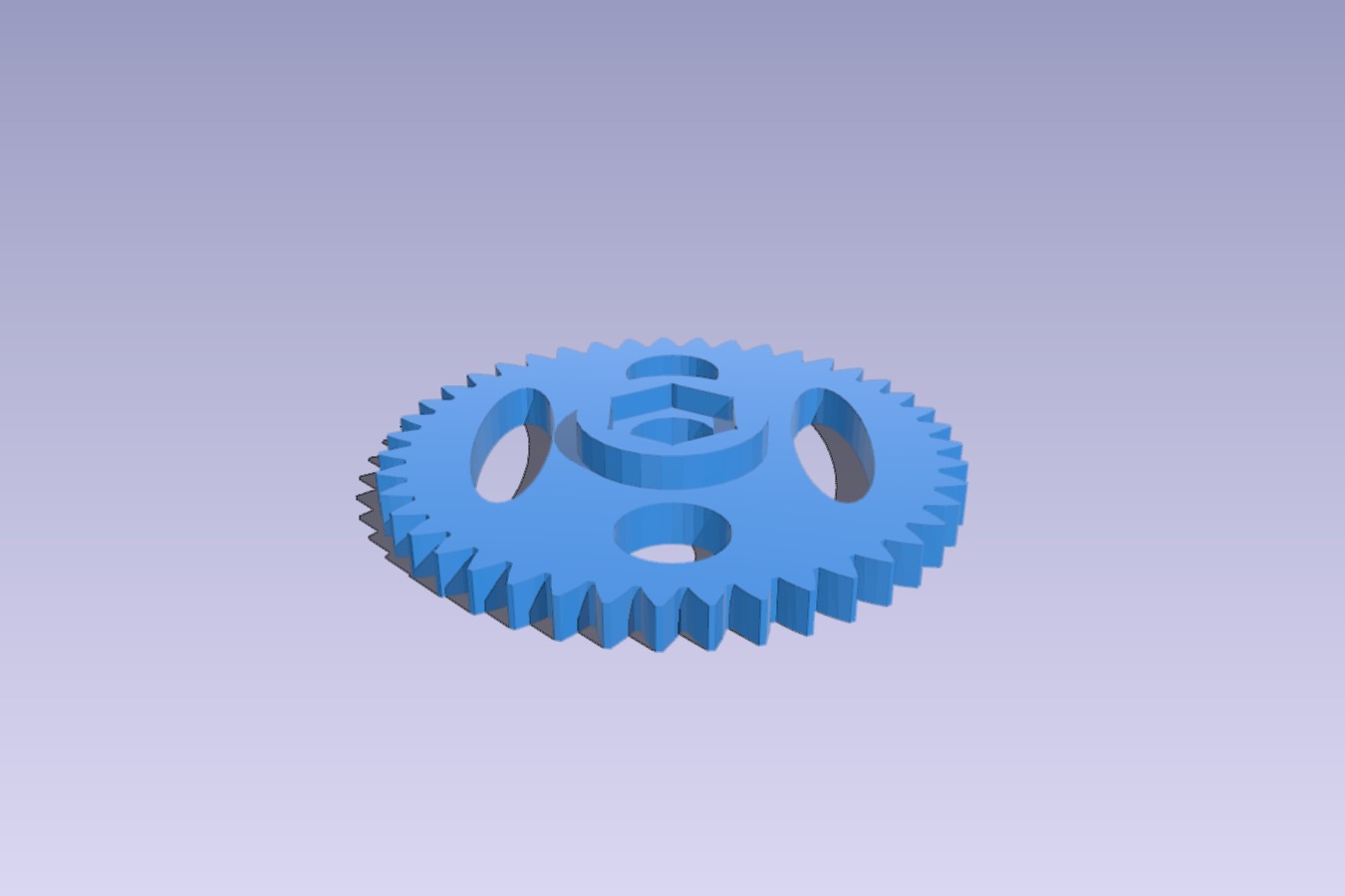 Metric Mendel Wade's Extruder Big Gear