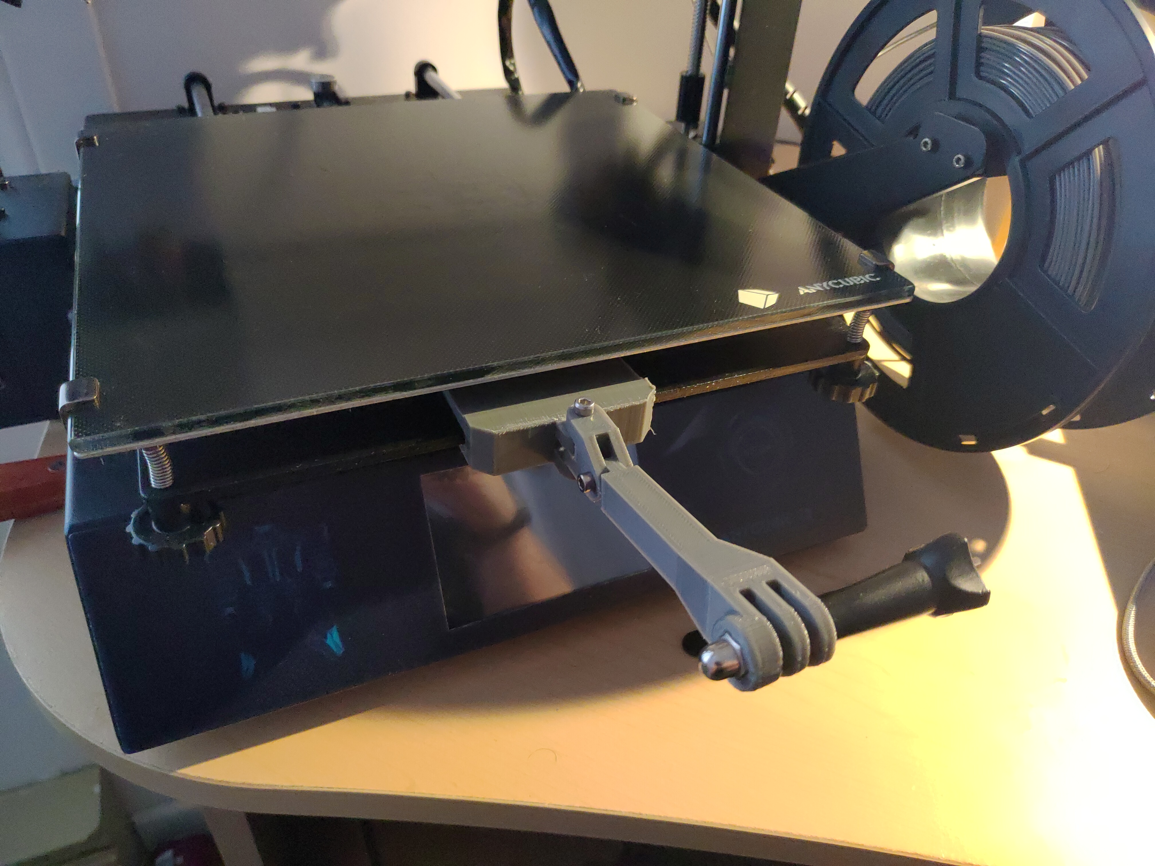 Gopro Mount for Anycubic Mega S