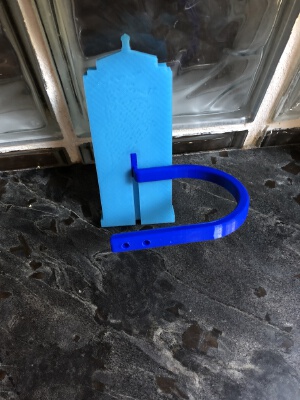 TARDIS Curtain Pull Back | 3d print model
