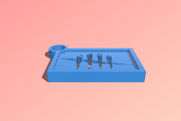 dbd Dead By Daylight keychain llavero | 3d print model