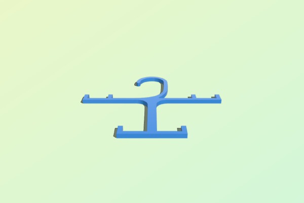 Hat Hanger | 3d print model