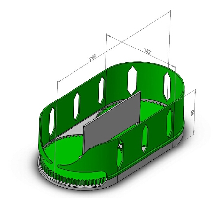rotating storage box _ rotierendes Küchenregal | 3d print model