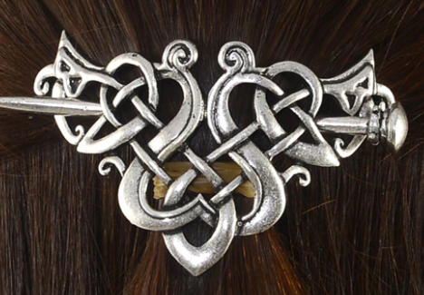 Viking Hair Pin Brooch Jewellery | 3d print model